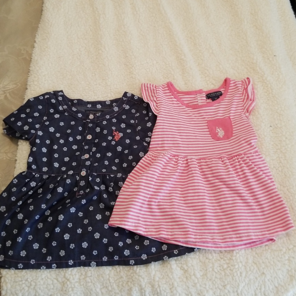 toddler girl u.s. polo Association tops